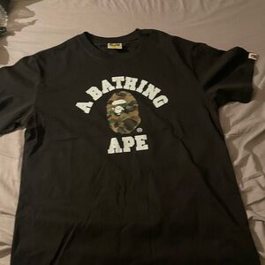 A Bathing Ape Black T-Shirt